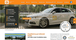 Desktop Screenshot of fahrschulegrand.com